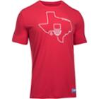 Men's Under Armour Houston Rockets Charged State Tee, Size: Xxl, Red