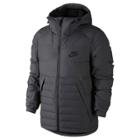Men's Nike Down Jacket, Size: Small, Dark Grey