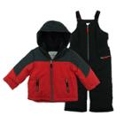 Boys 4-7 Carter's Colorblock Jacket & Bib Snowpants Snowsuit Set, Size: 5/6, Red