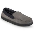 Perry Ellis Men's Moccasin Slippers, Size: Large, Grey