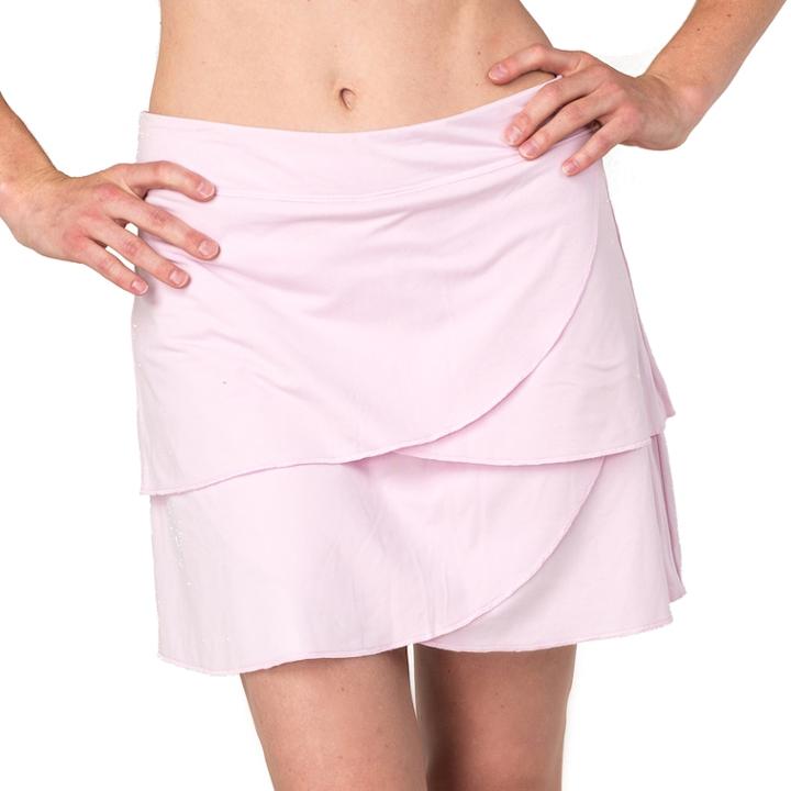 Women's Soybu Petal Yoga Skort, Size: Large, Light Pink