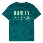 Boys 4-7 Hurley Worldwide Graphic Tee, Boy's, Size: 7, Turquoise/blue (turq/aqua)