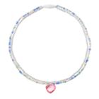 Girls 4-6x Carter's Double Strand Heart Necklace, Girl's, Multicolor