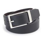 Men's Chaps Distressed Reversible Belt, Size: 40, Black