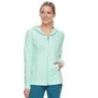 Women's Tek Gear&reg; Dry Tek Long Sleeve Hoodie, Size: Large, Lt Green