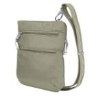 Travelon Anti-theft Classic Slim Crossbody Bag, Adult Unisex, Grey