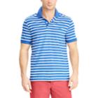 Men's Chaps Coolmax Classic-fit Striped Performance Polo, Size: Xxl, Blue