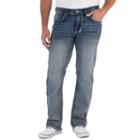 Men's Axe & Crown Slim Bootcut Jeans, Size: 33x32, Dark Blue