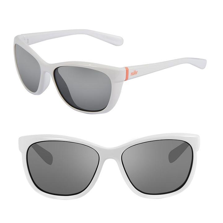 Women's Nike Gaze Square Sunglasses, White