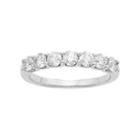 Igl Certified Diamond Wedding Ring In 14k Gold (1 Carat T.w.), Women's, Size: 7, White