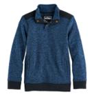 Boys 8-20 Urban Pipeline Fleece Half-snap Sweater, Size: Large, Blue