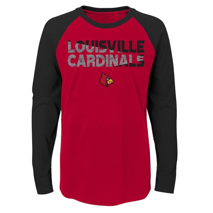 Boys 4-18 Louisville Cardinals Flux Tee, Size: 8-10, Dark Red