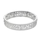 Lc Lauren Conrad Floral Vine Openwork Stretch Bracelet, Women's, Silver