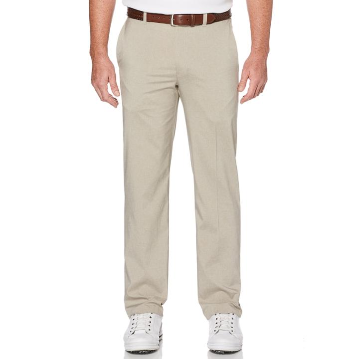 Men's Grand Slam On Course Slim-fit Motionflow 360 Active Waistband Stretch Golf Pants, Size: 34x32, White