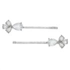 Lc Lauren Conrad Simulated Crystal Bobby Pin Set, Women's, Silver