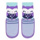 Baby / Toddler Girl Jumping Beans&reg; Owl Slipper Socks, Size: 2-4, Multicolor