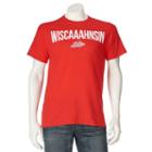 Men's Drink Wisconsinbly Wiscaaaahnsin Tee, Size: Xl, Red