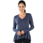 Women's Balance Collection Terra High-low Tee, Size: Large, Blue Other