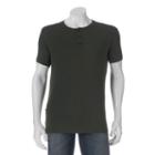 Men's Apt. 9&reg; Modern-fit Slubbed Henley, Size: Xl, Dark Green