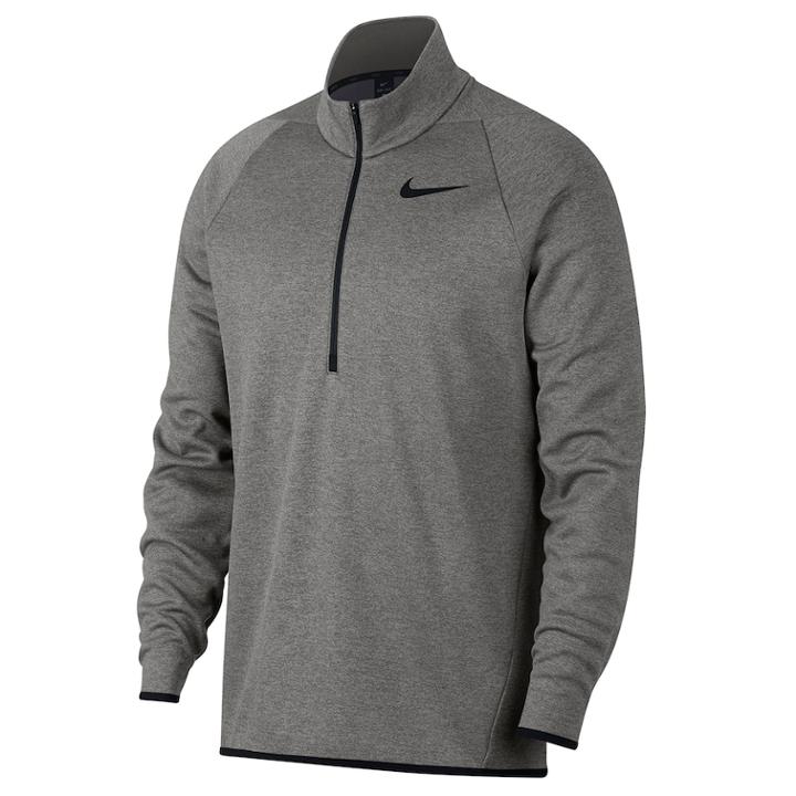 Men's Nike Quarter-zip Therma Top, Size: Small, Grey