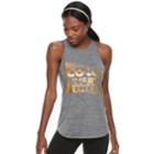 Women's Tek Gear&reg; Performance Graphic Tank, Size: Large, Black