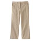 Girls 4-16 & Plus Size Chaps Twill Bootcut Pants, Girl's, Size: 4, Med Beige