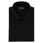Men's Van Heusen Flex Collar Regular-fit Dress Shirt, Size: 17.5-32/33, Black