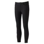 Juniors' Tinseltown Lace Up Ankle Skinny Jeans, Girl's, Size: 13, Black