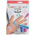 Connect The Dots Temporary Tattoo Kit, Multicolor