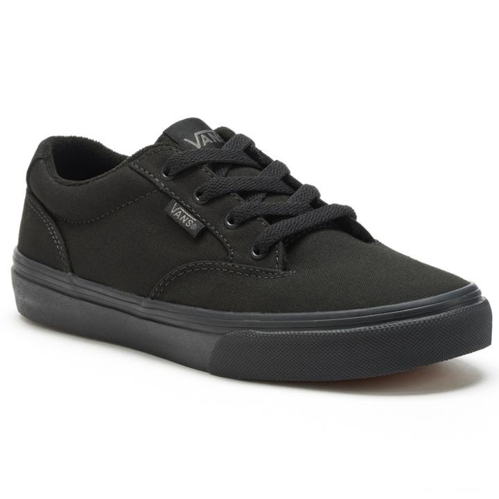 Vans Winston Boys' Skate Shoes, Size: Medium (5), Black
