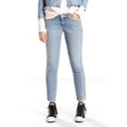Women's Levi's&reg; Mended Skinny 711 Jeans, Size: 33(us 16)m, Dark Blue