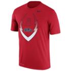 Men's Nike Ole Miss Rebels Legend Football Icon Dri-fit Tee, Size: Medium, Multicolor