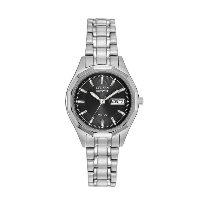 Citizen Eco-drive Women's Stainless Steel Watch - Ew3140-51e, Size: Small, Grey