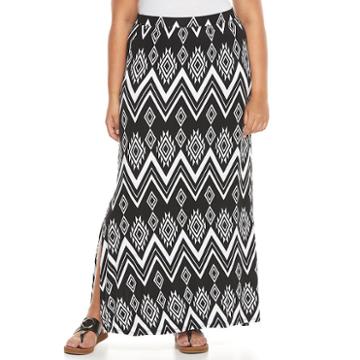 Plus Size French Laundry Maxi Skirt, Women's, Size: 3xl, Oxford
