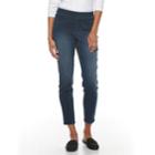 Women's Croft & Barrow&reg; Pull-on Skinny Jeans, Size: 10, Med Blue