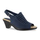 Easy Street Katerina Women's Slingback Mules, Size: Medium (6), Blue (navy)