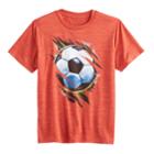 Boys 8-20 Tek Gear Drytek Soccer Breakthrough Tee, Size: Medium, Orange