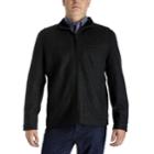 Men's Towne By London Fog Regular-fit Wool-blend Fleece Hipster Jacket, Size: Xl, Oxford
