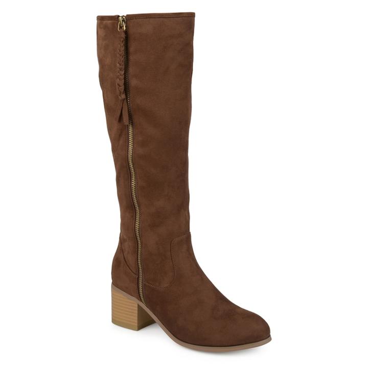 Journee Collection Sanora Women's Boots, Size: Medium (10), Med Brown