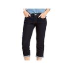 Women's Levi's&reg; Classic Cuffed Capri Jeans, Size: 6/28, Med Blue