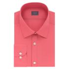 Men's Arrow Slim-fit Poplin Wrinkle-free Dress Shirt, Size: 15-32/33, Med Pink