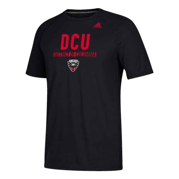 Men's Adidas Dc United Ultimate Tee, Size: Medium, Black