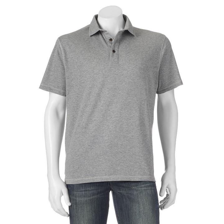 Men's Coleman Classic-fit Solid Performance Polo, Size: Xxl, Grey