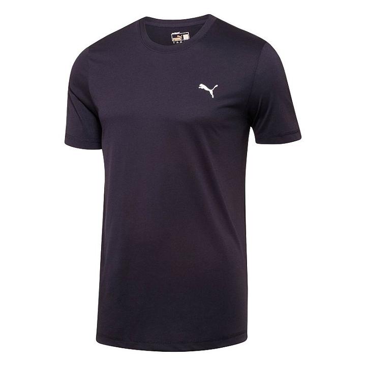Men's Puma Essential Performance Tee - Men, Size: Medium, Blue (navy)