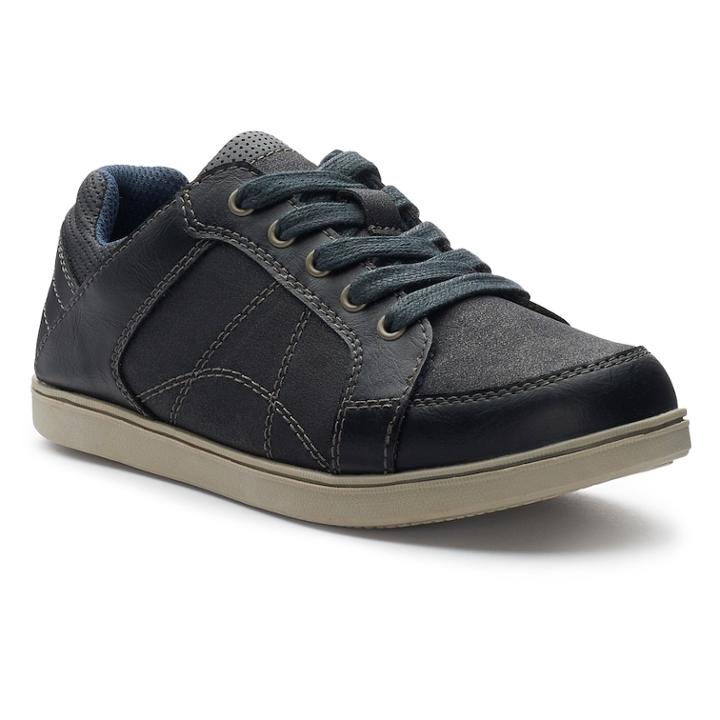Sonoma Goods For Life&trade; Ollie Boys' Sneakers, Size: 13, Black