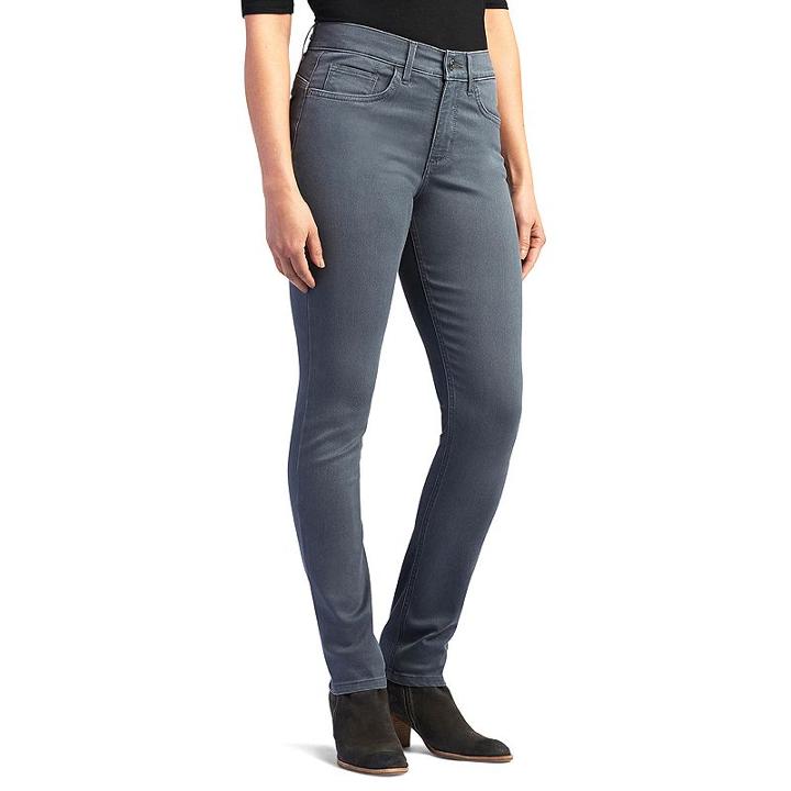 Petite Lee Frenchie Easy Fit Skinny Jeans, Women's, Size: 8 Petite, Med Grey