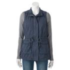 Women's Sonoma Goods For Life&trade; Utility Vest, Size: Xs, Med Blue