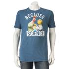 Men's Disney's The Muppets Because Science Tee, Size: Xxl, Blue (navy)