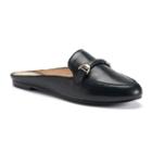 Apt. 9&reg; Women's Backless Loafers, Size: 10, Black