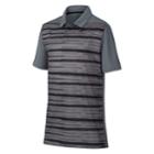 Boys 8-20 Nike Striped Golf Polo, Size: Medium, Grey Other
